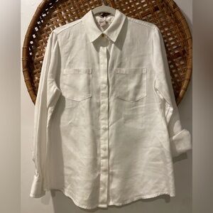 Chico’s White Button Down | Size 1 (8/10)